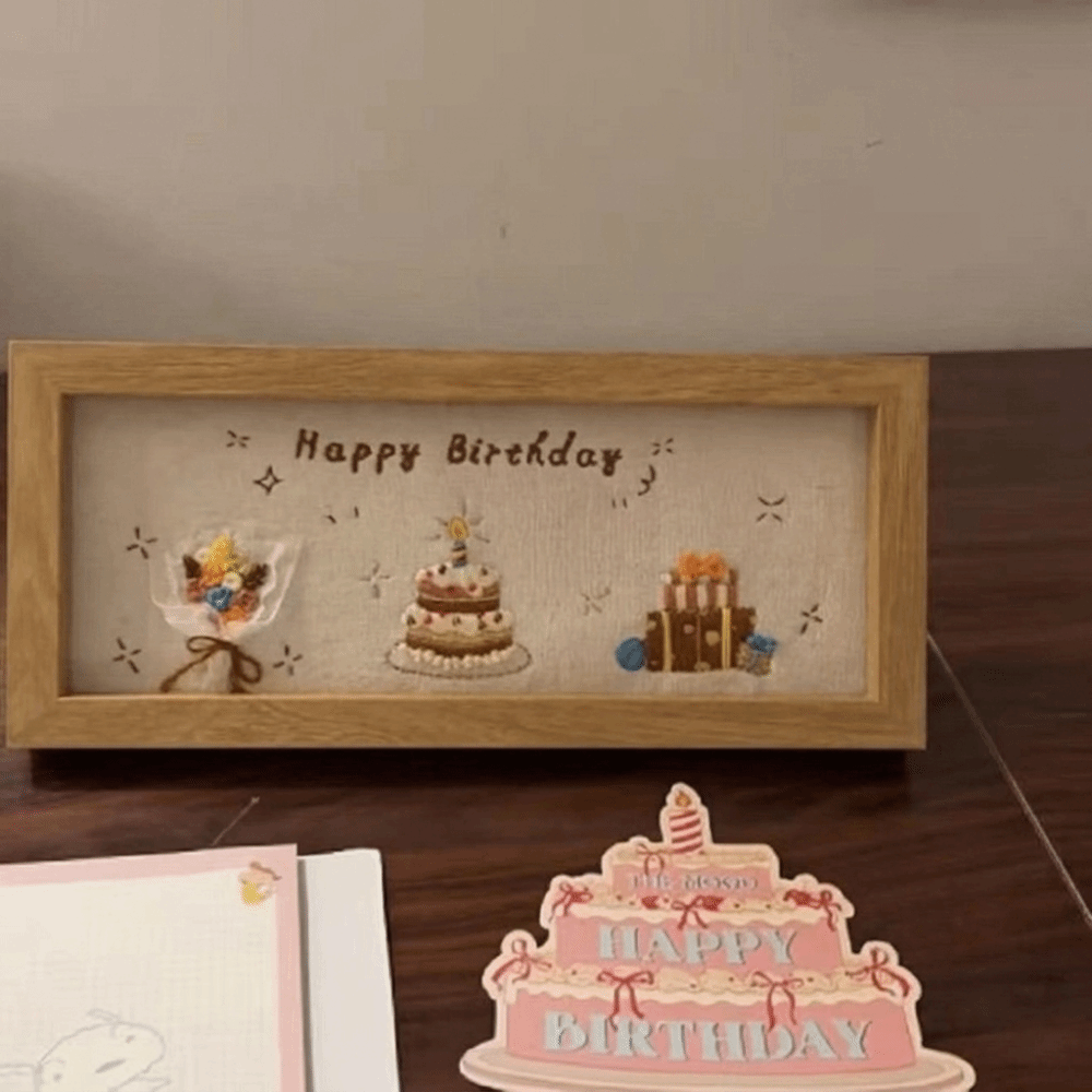 Embroidery Design 3D - Kit de Bordado Criativo 3D com