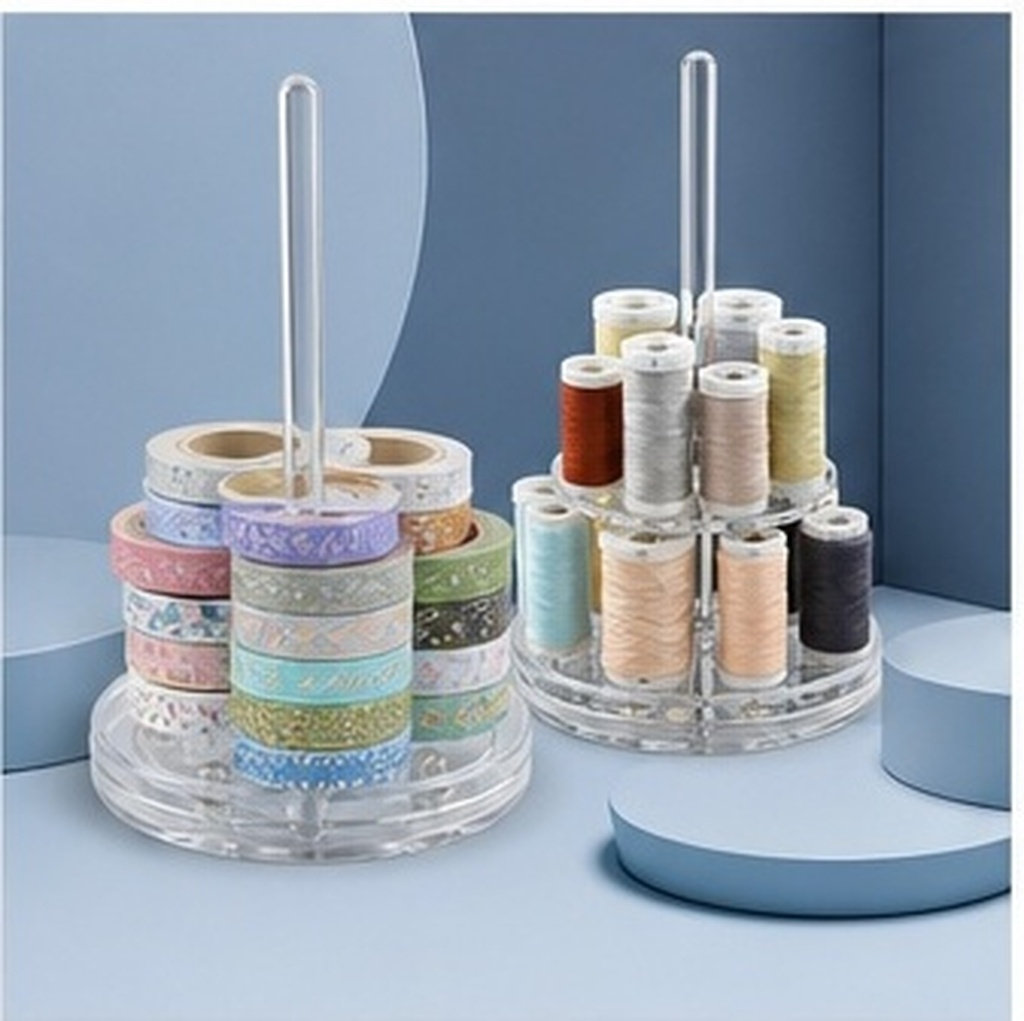 Embroidery Yarn - 2 unidades de suporte giratório para