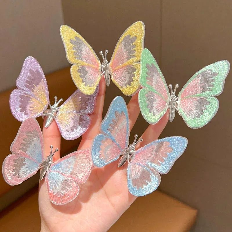 Embroidery Design 3D - 6/12 Peças Borboleta 3D Dinâmica com