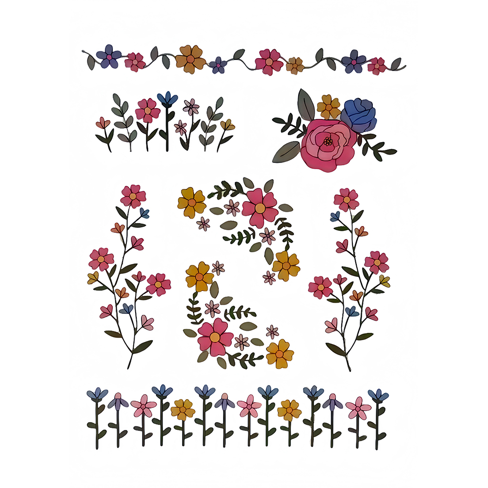 1 conjunto de 8 peças de gráfi - Embroidery Meaning avaliação e preço