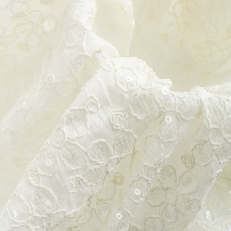 Novo tecido jacquard floral bo - Embroidery Design 3D avaliação e preço