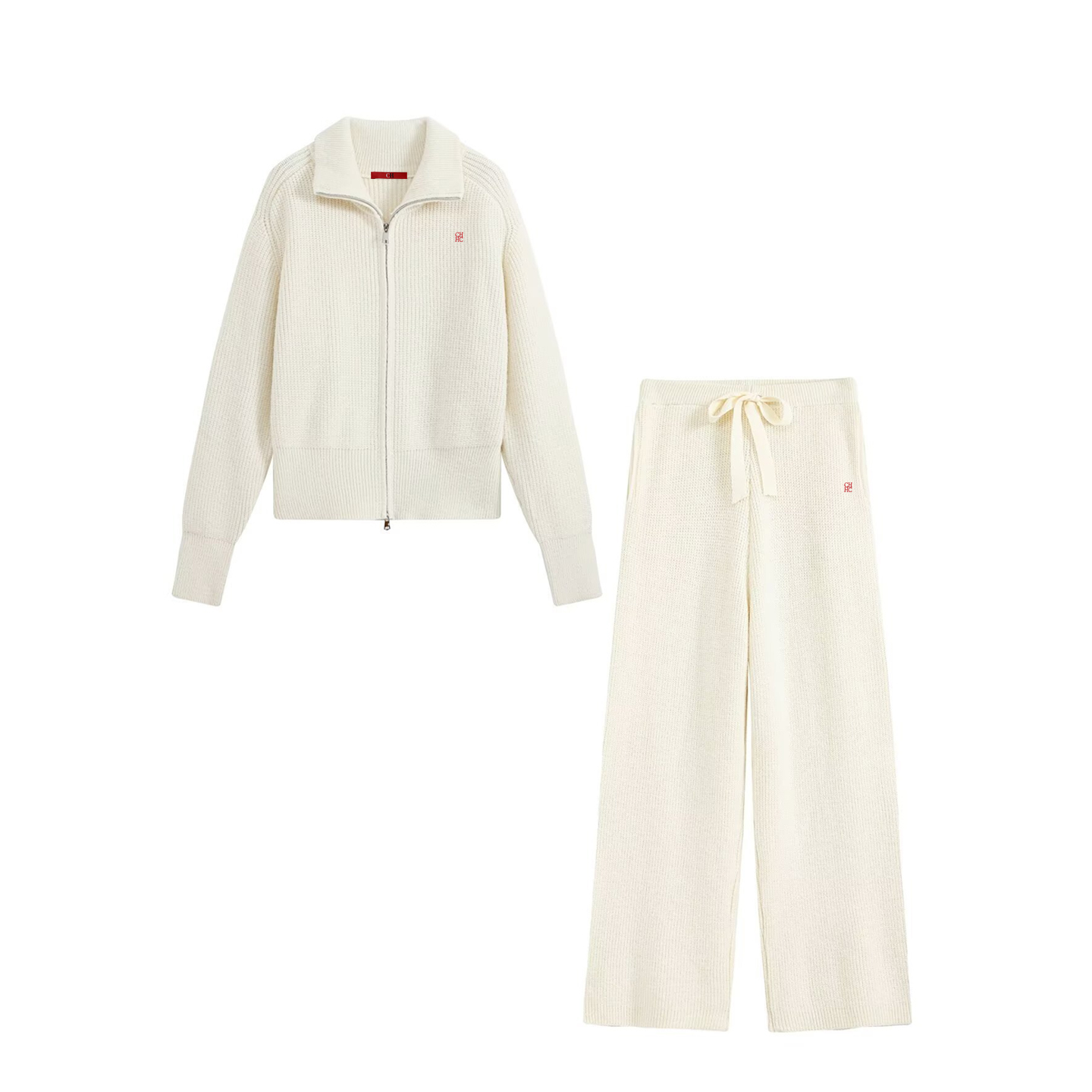 Conjunto Feminino de Duas Peça - Embroidery Letter avaliação e preço