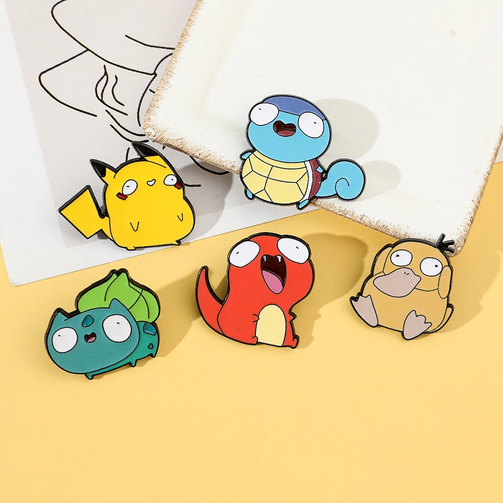 5 Peças Broche de Desenho Anim - Embroidery Tulle avaliação e preço