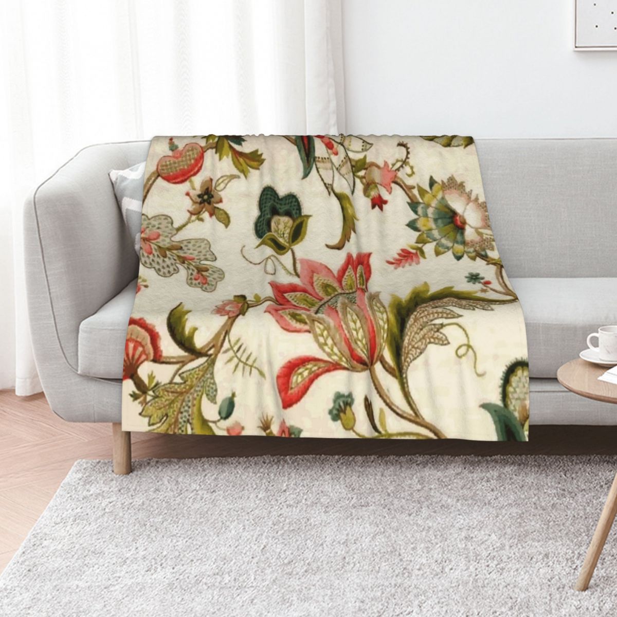 Manta Decorativa com Padrão de - Embroidery Vector avaliação e preço