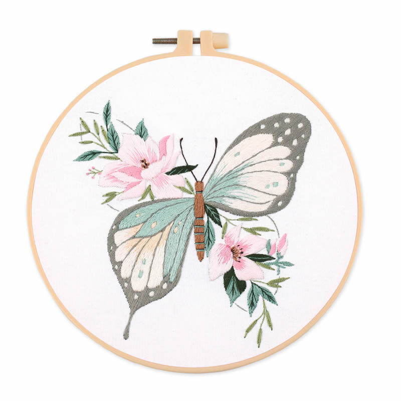 1 unidade de kit de bordado de - Embroidery Fabric avaliação e preço