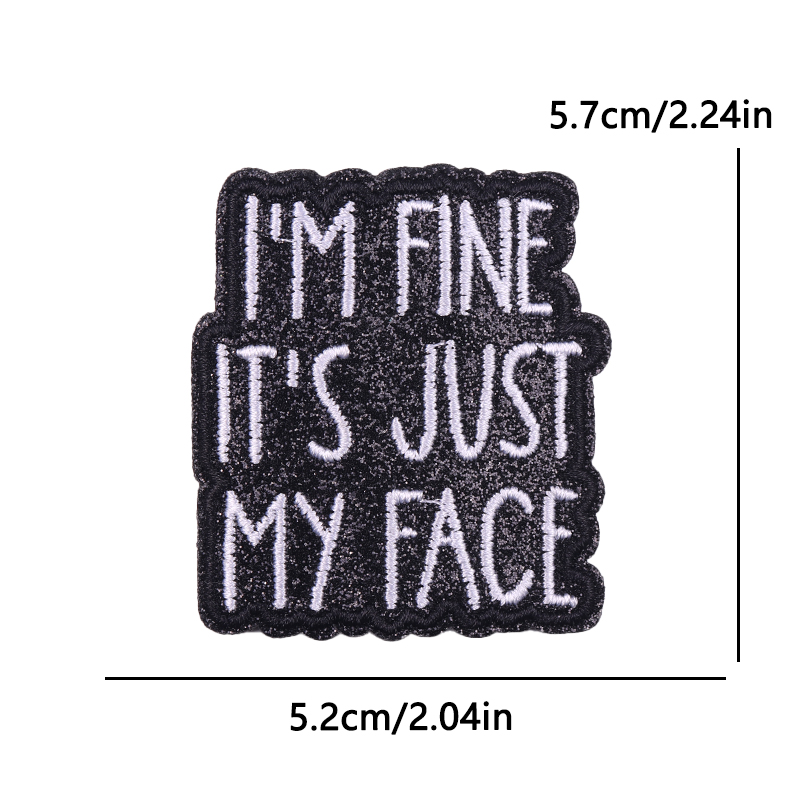 Patches de Glitter com Letras  - Embroidery Design 3D avaliação e preço