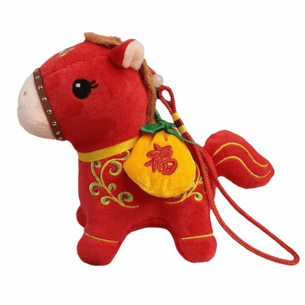 Pingente de Pelúcia Cavalo Pôn - Embroidery Horse avaliação e preço