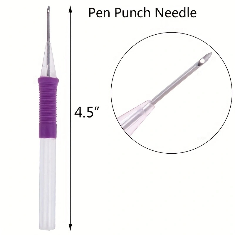 Caneta de ponto cruz diy canet - Punch Needle Handle avaliação e preço