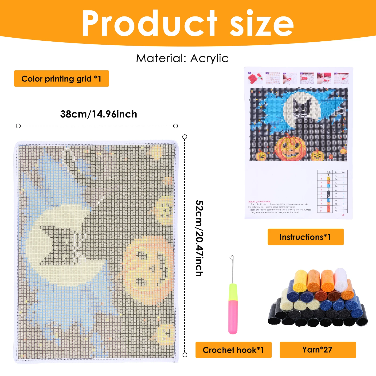 Kits de Bordado com Agulha de  - Punch Needle Handle avaliação e preço