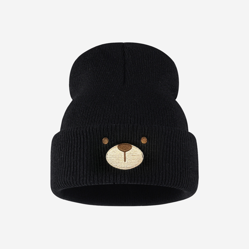 Gorro de Tricô Encantador para - Embroidery Letter avaliação e preço