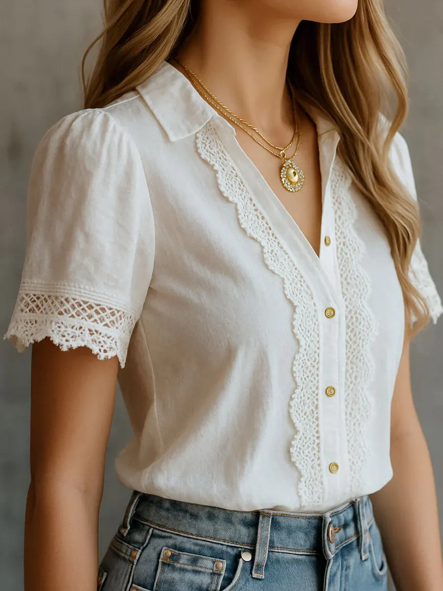 Camisas Elegantes Femininas Ca - Embroidery Online avaliação e preço