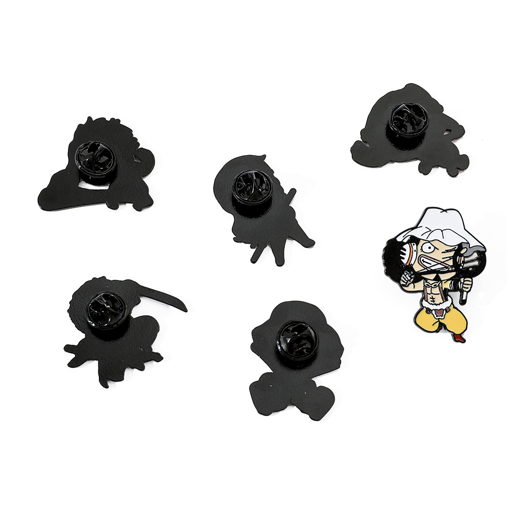 6 Peças Broche de Desenho Anim - Embroidery Tulle avaliação e preço
