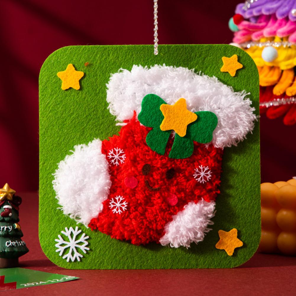 Kit de artesanato para inician - Embroidery Xmas Stocking avaliação e preço