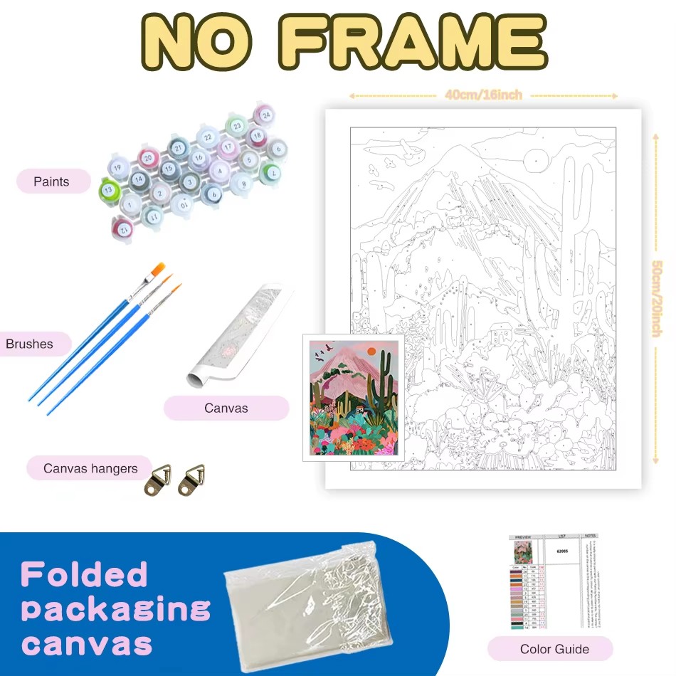 Pintura por Números CHENISTORY - Embroidery Translate avaliação e preço