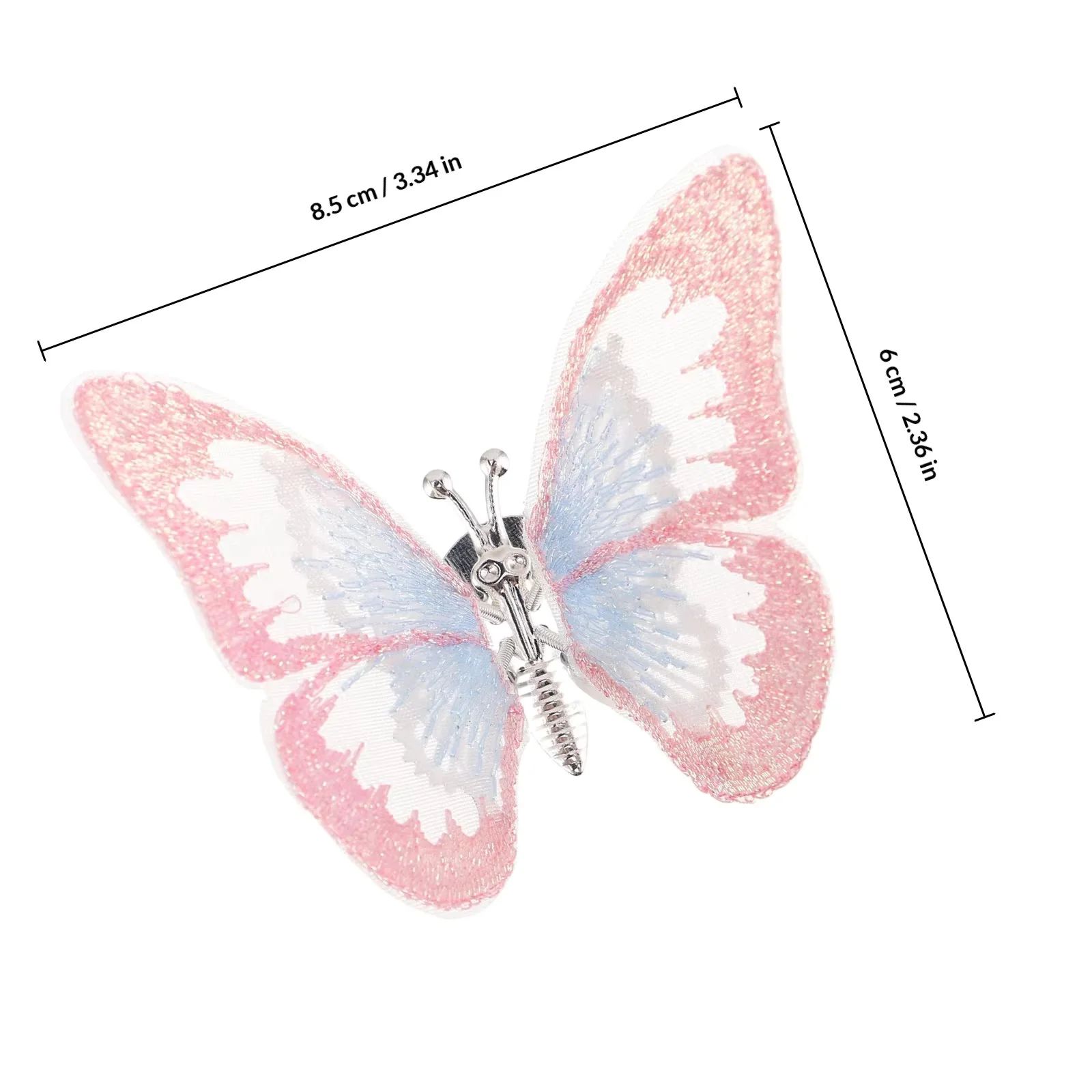 6/12 Peças Borboleta 3D Dinâmi - Embroidery Design 3D avaliação e preço
