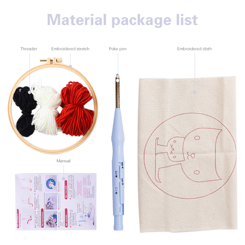 Kits de Iniciação Divertidos p - Punch Needle Handle avaliação e preço
