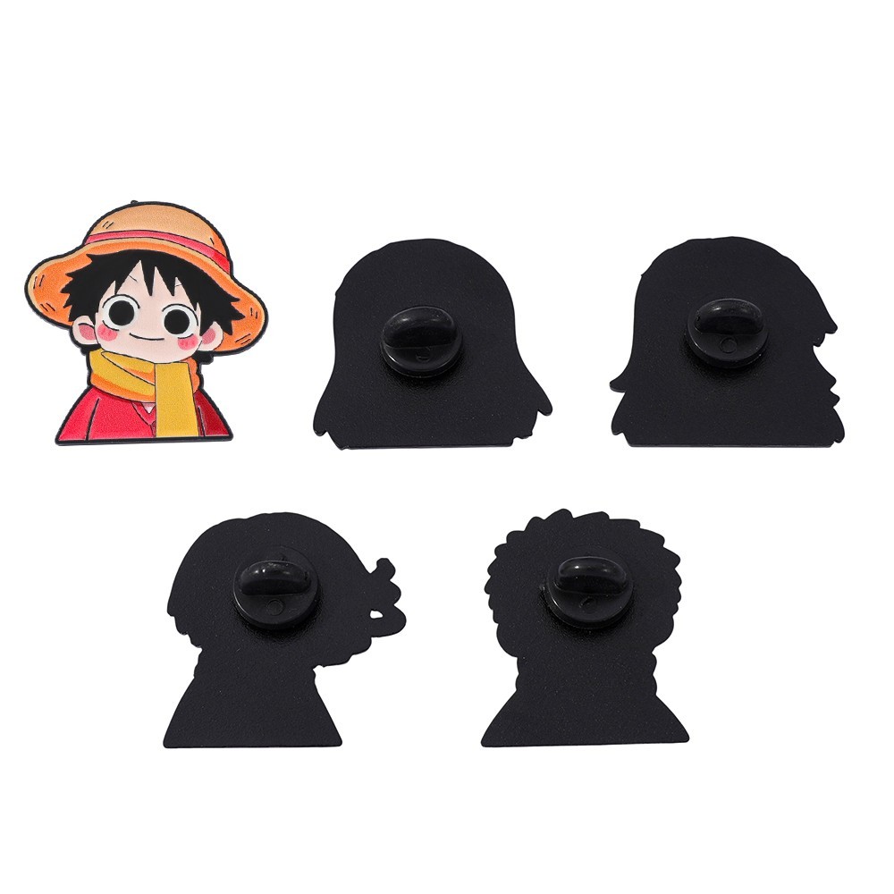 5 Peças Broche de Anime Fofo e - Embroidery Tulle avaliação e preço