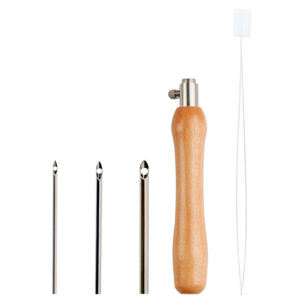 Conjunto de 5 Agulhas de Punçã - Punch Needle Handle avaliação e preço