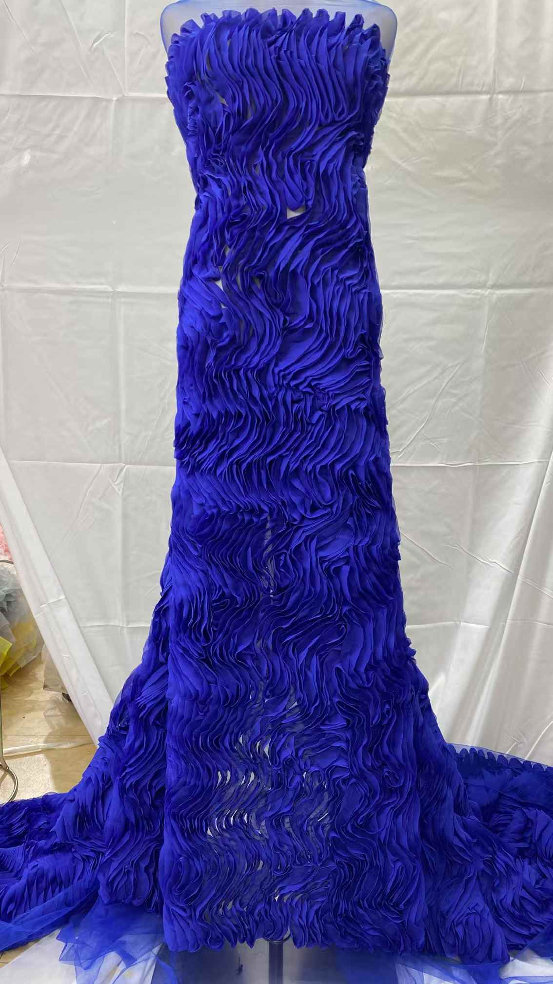 Novo design tecido de renda de - Embroidery Design 3D avaliação e preço