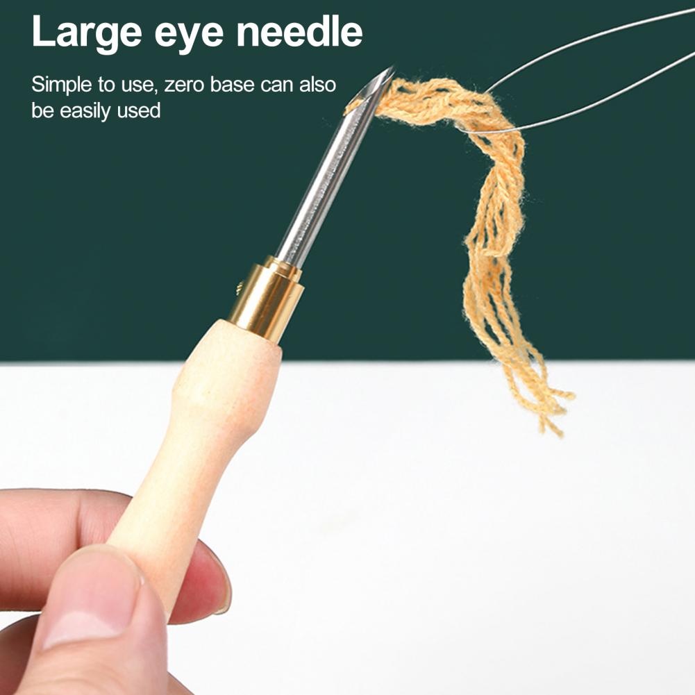 Agulha de bordado com cabo de  - Punch Needle Handle avaliação e preço
