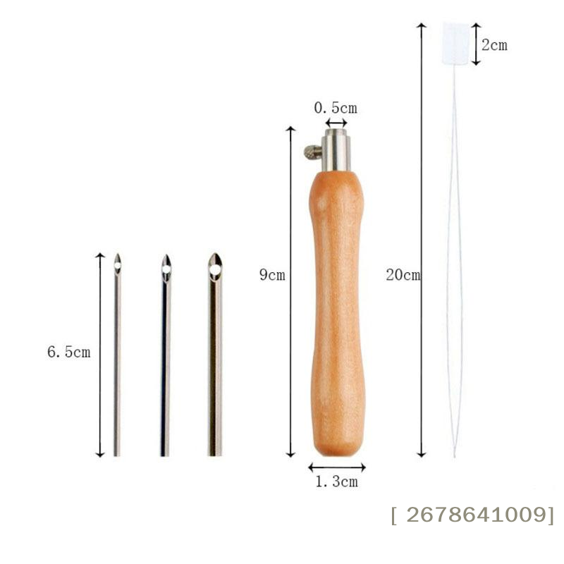 ⚑ Conjunto de Agulhas de Punch - Punch Needle Handle avaliação e preço