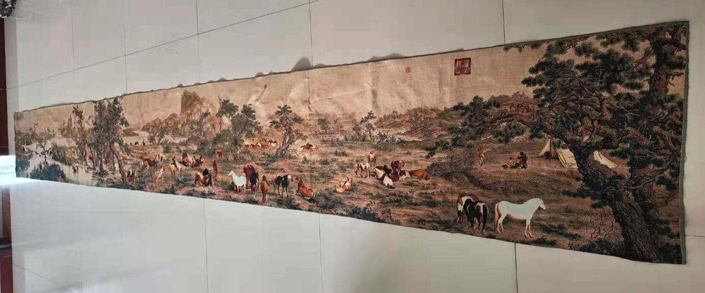 5m super tamanho chinês folk s - Embroidery Horse avaliação e preço