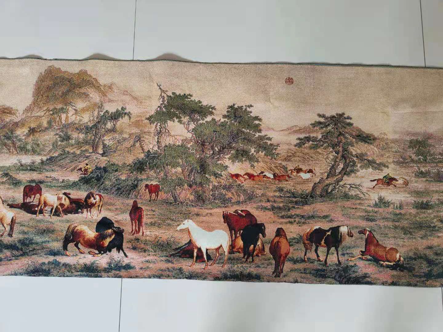 5m super tamanho chinês folk s - Embroidery Horse avaliação e preço