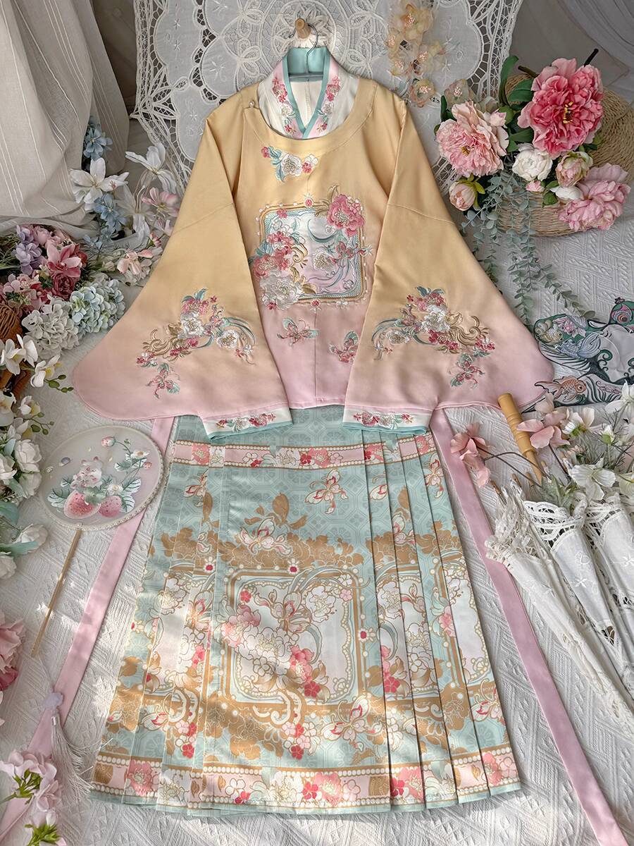 Novo hanfu feminino sistema mi - Embroidery Horse avaliação e preço