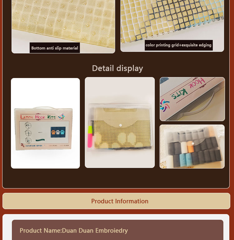 Kits de gancho de fio acrílico - Embroidery Horse avaliação e preço